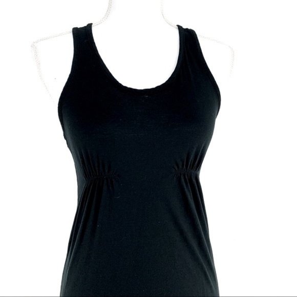 MOSSIMO / Black & Tan - Color Block Maxi Dress / Small - Picture 2 of 11